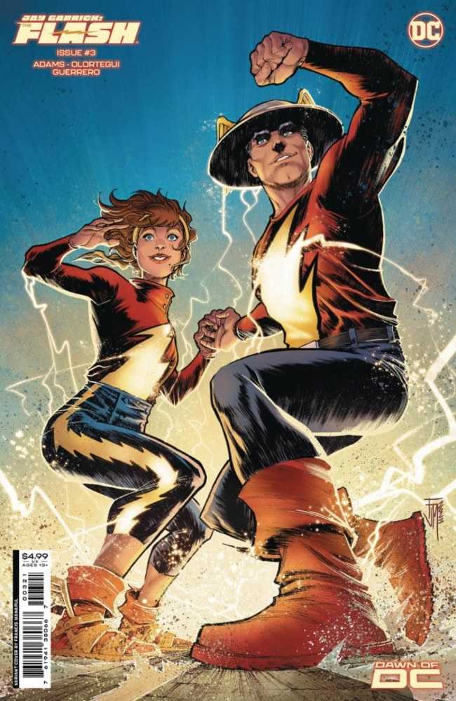 Jay Garrick The Flash #3 (Of 6) Cover B Francis Manapul Card Stock Variant