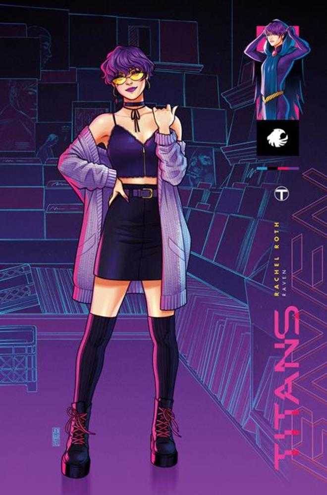 Titans #6 Cover B Jen Bartel Card Stock Variant