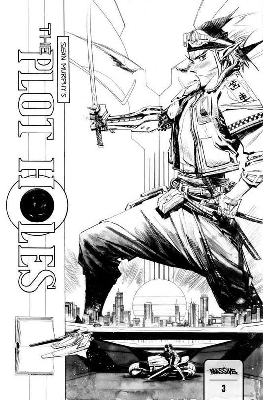 Plot Holes #3 (Of 5) Cover F Murphy Black & White Foc Variant (Mature)