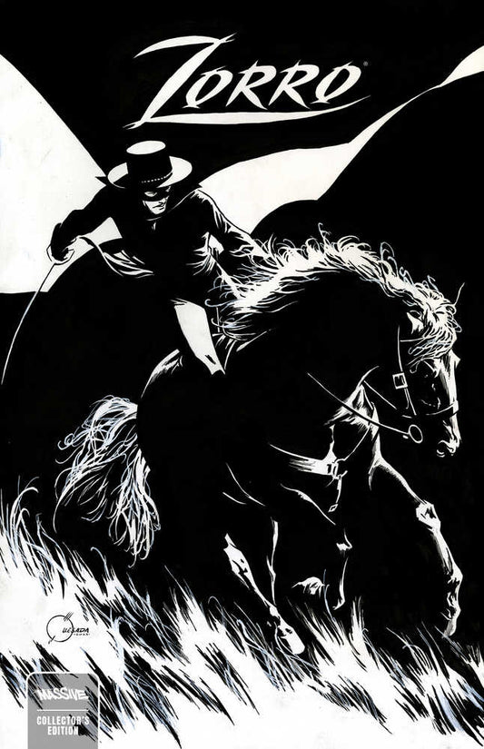 Zorro Man Of The Dead #1 (Of 4) Cover E Joe Quesada Black & White (Mature)