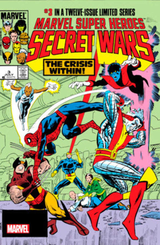 Msh Secret Wars Facsimile Edition #3