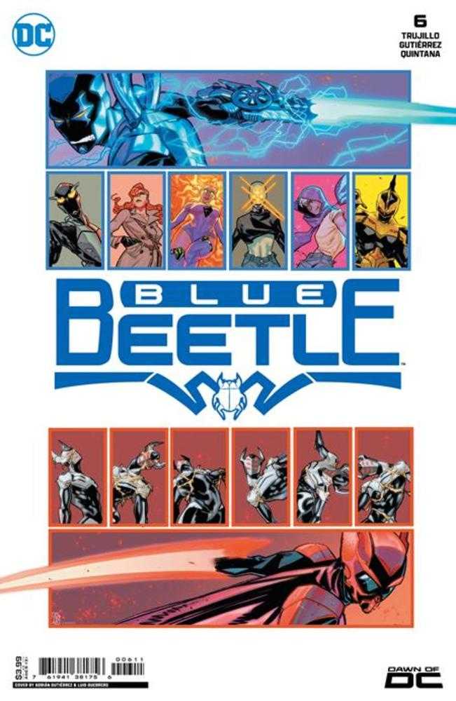 Blue Beetle #6 Cover A Adrian Gutierrez