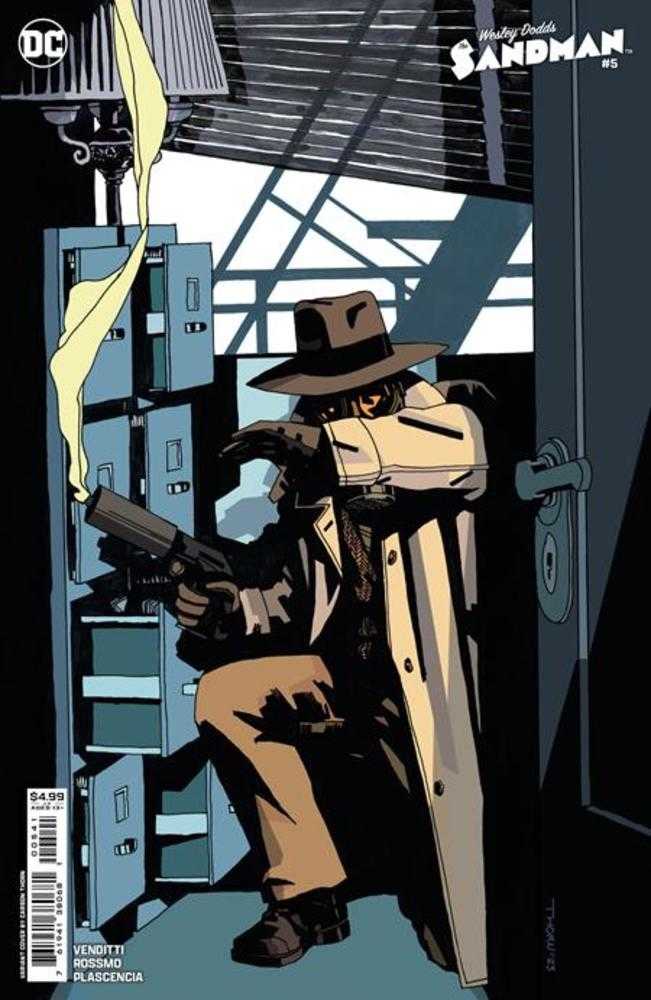 Wesley Dodds The Sandman #5 (Of 6) Cover C Carson Thorn Card Stock Variant