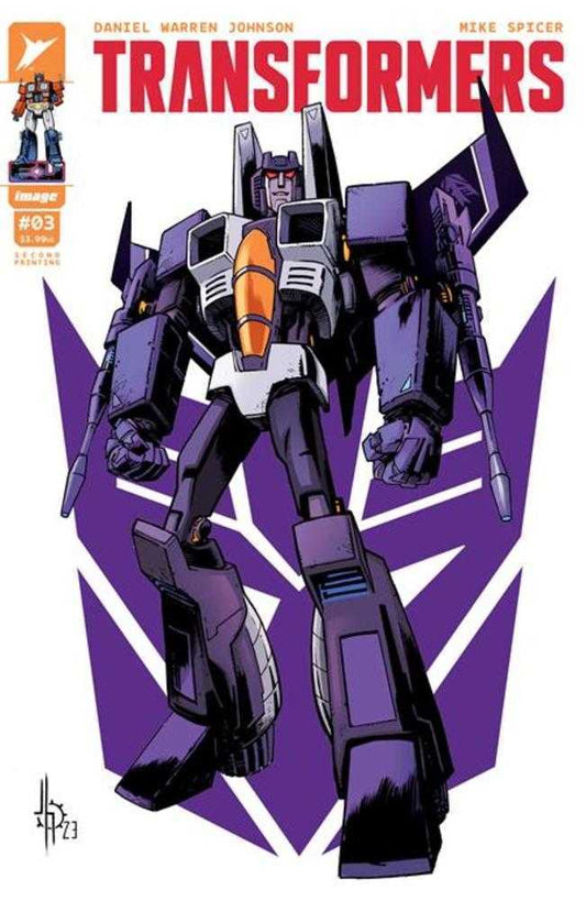 Transformers #3 2nd Print Cover A Jason Howard