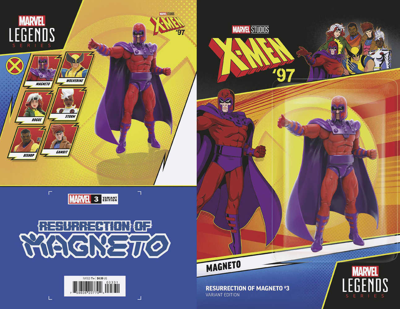 Resurrection Of Magneto #3 X-Men 97 Magneto Action Figure Variant [Fhx]