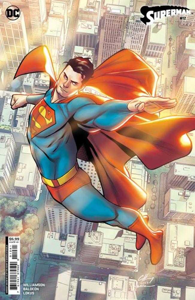 Superman #12 Cover C Clayton Henry Card Stock Variant