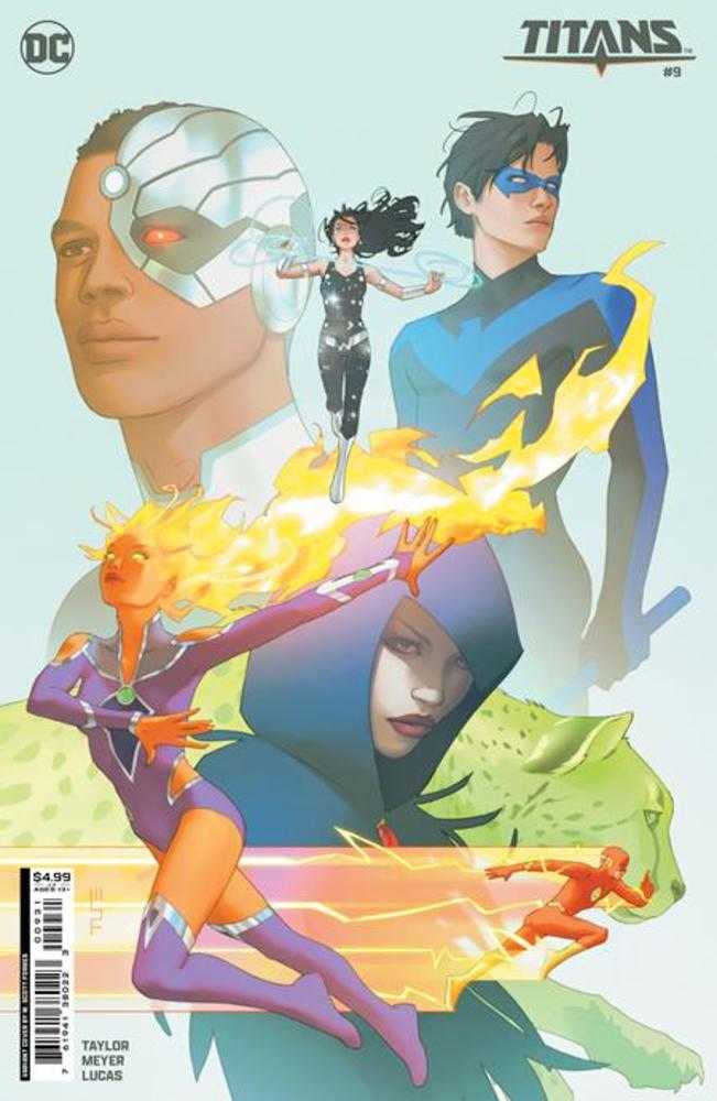 Titans #9 Cover C W Scott Forbes Card Stock Variant