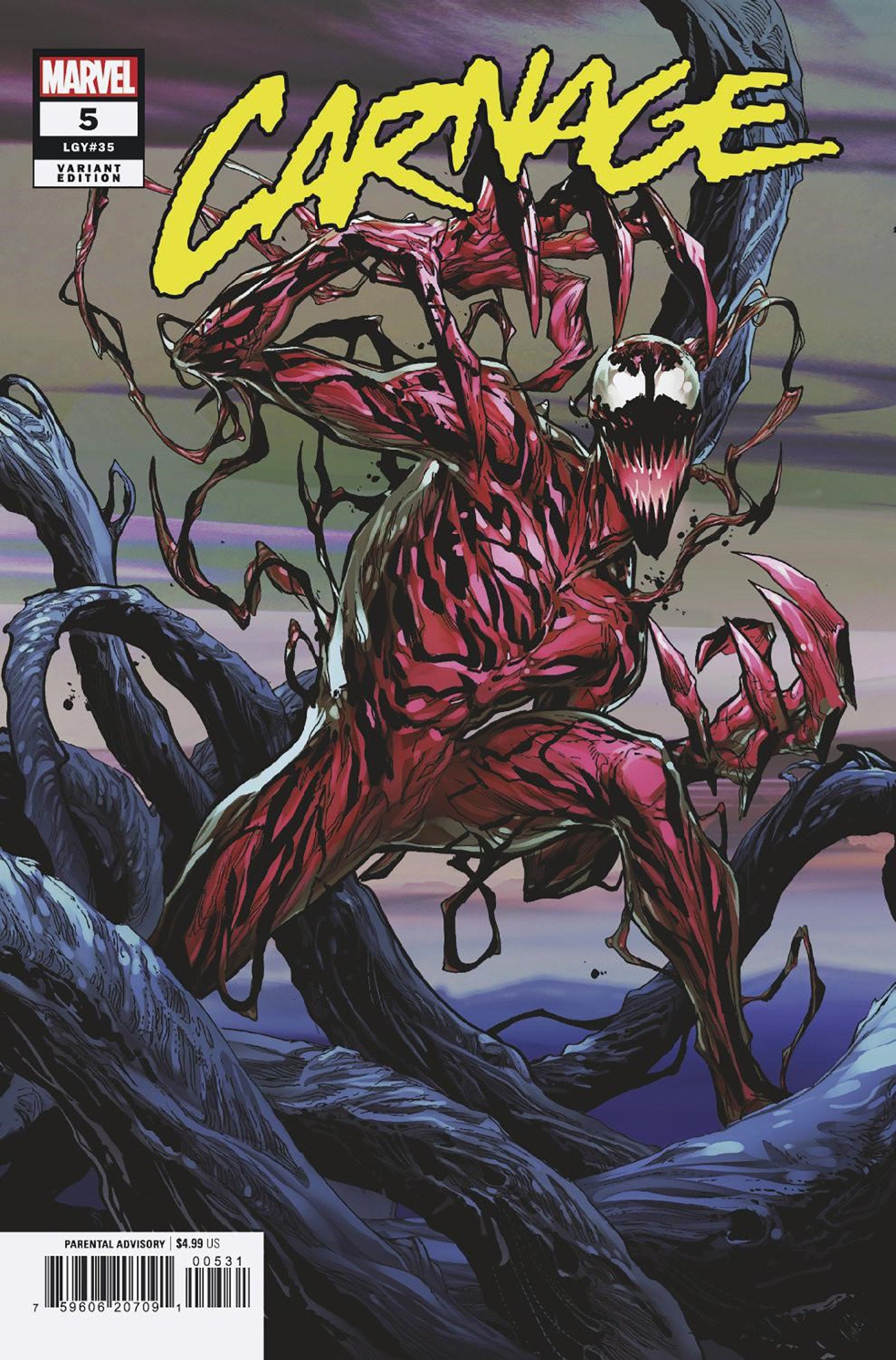 Carnage #5 Ken Lashley Connecting Variant