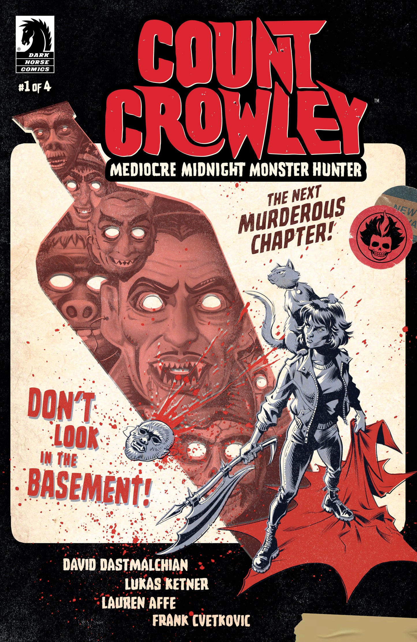 Count Crowley: Mediocre Midnight Monster Hunter #1 (Cover A) (Lukas Ketner)