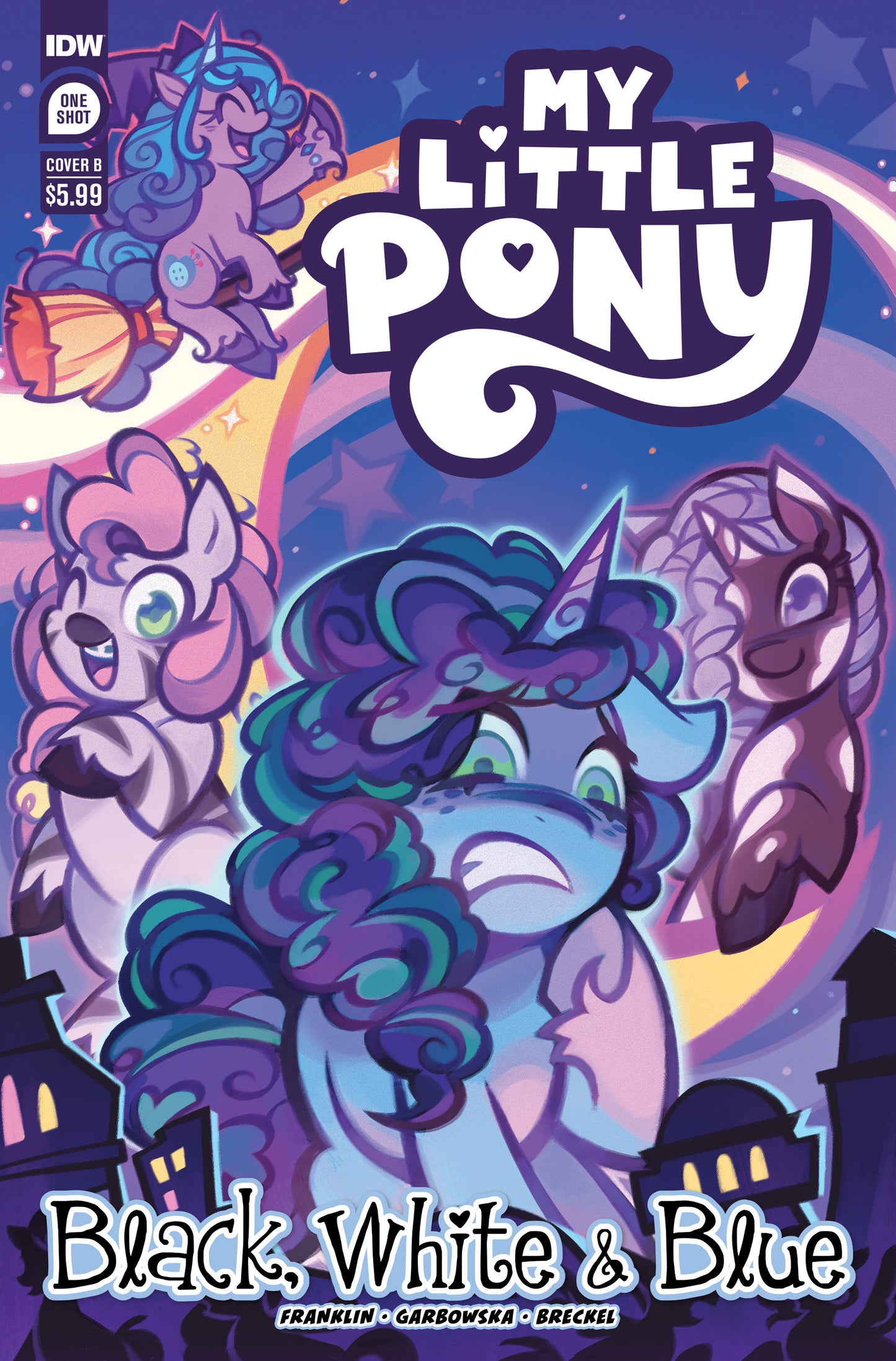 My Little Pony: Black, White & Blue Variant B (Hall)