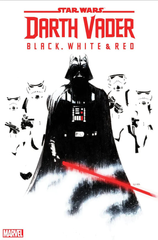 Star Wars Darth Vader Black White & Red #1 1:25